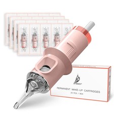 Cartouches d'aiguilles pour Dermographe Eo gas pré stérile PMU Maquillage Rou...