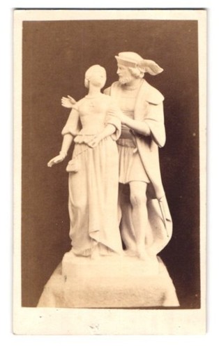 Photographie statue homme