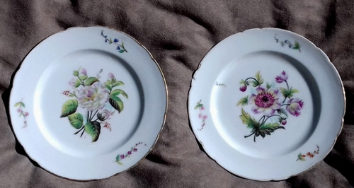 Assiettes plates porcelaine - en,