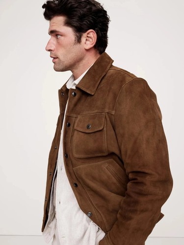 Veste cuir agneau pur - en,