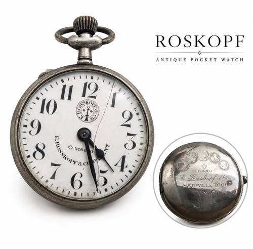 Roskopf orologio tasca - tasca, uomo
