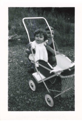 Old photograph 1955 - photograph, two