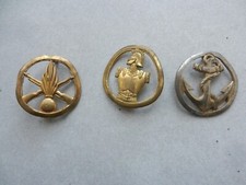 lot de 3 insignes de berêts