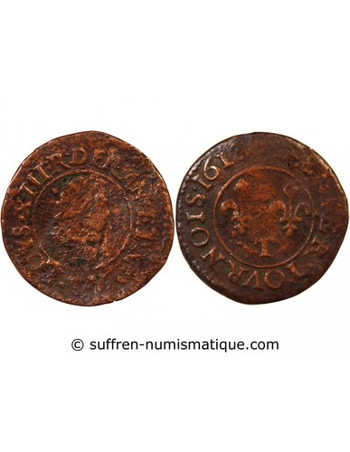 France louis xiii - xiii, denier