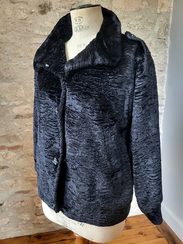 Blouson femme fausse fourrure