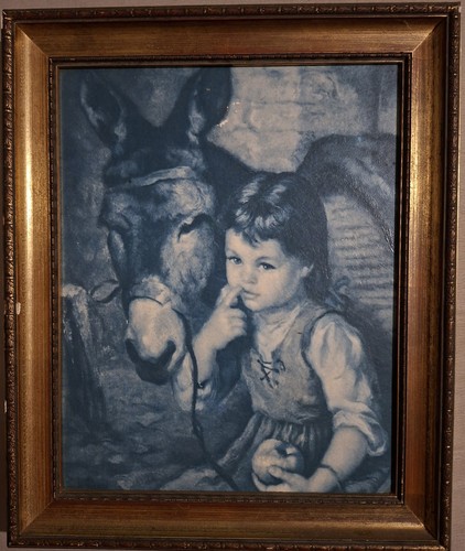 Tableau encadré enfant - , et