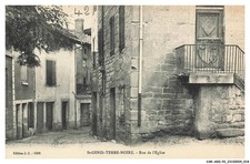 CAR-ADDP2-0066-42 - St-GENIS-TERRE-NOIRE - Rue de l'Eglise