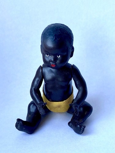 Poupon bébé peau noire - poupon,
