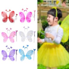 Costume de  filles  princesse Costume  papillon aile de papillon enfants