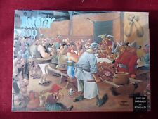 Asterix Puzzle 500 pièces Dargaud Rombaldi le repas de noces Bruegel 1978