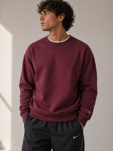 Pull champion homme bordeaux - pull,