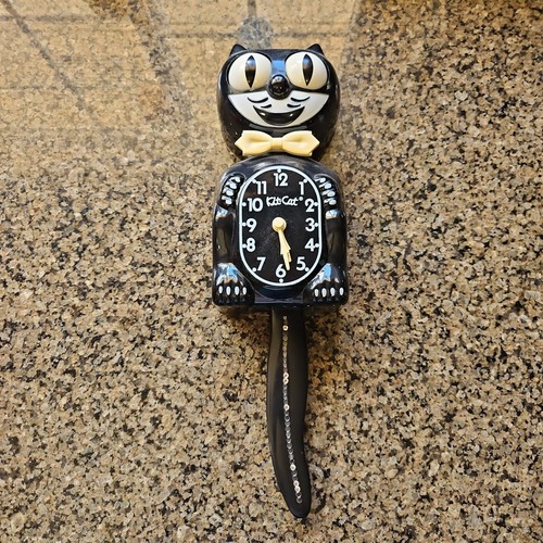 Vtg black klock kit - black, clock
