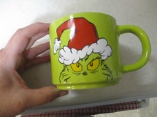 2023 Green THE GRINCH Ceramic Coffee Mug Cup Dr. Seuss Enterprises Christmas 