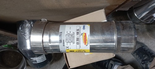 Tubage inox 25cm 100 - inox, d