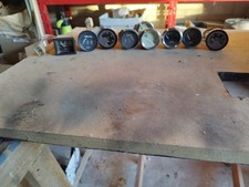 lot de 9 manometre de pression d huile