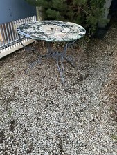 Ancienne Table De Jardin Fer