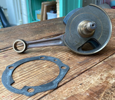 Vespa P200E PX 60mm Stroke Crankshaft from 1980s (used base gasket included)