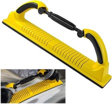 Ponceuse Manuelle Professionnelle Jaune – 70 x 400 mm – Ponceuse à Plâtre et