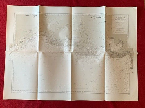 Rare carte marine de - carte,