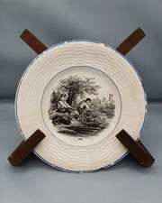 Assiette à dessert ancienne