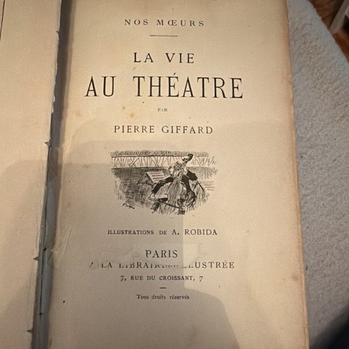 Giffard vie théâtre - au,