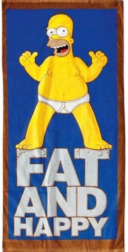 The simpsons serviette plage - simpsons,
