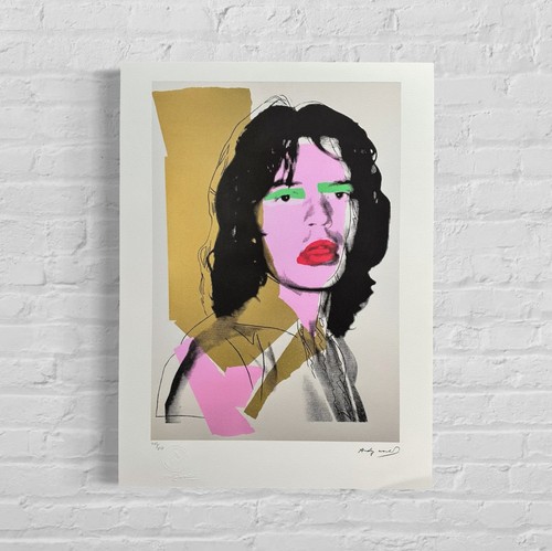 Andy warhol mick jagger fs - andy, (fs