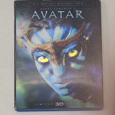 Avatar 3D Limited Edition 3D/Blu-ray/DVD 2 Disc Set With Lenticular Slipcover