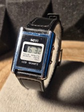 Montre novi LCD Quartz Vintage