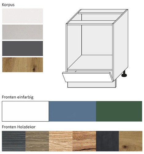 Meuble bas cuisine silver - meuble, de