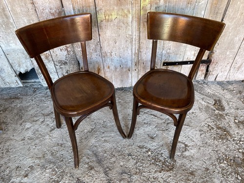 Paire chaise bistrot - chaise,