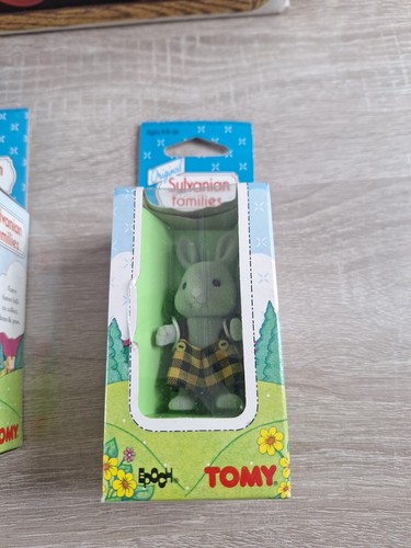 Boite lapin garçon - lapin, sylvanian
