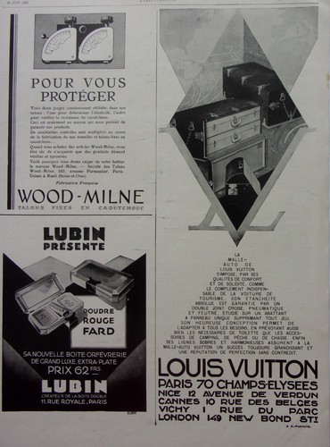 Publicite malle auto - ,