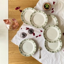 assiettes dessert terre de fer Creil et Montereau Labrador Annecy ACC-7520