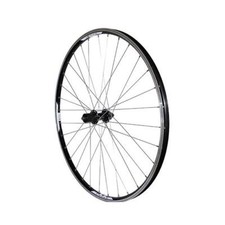 Roue vtt 29'' arriere noir double paroi v-brake moy shimano rm66 cassette 10/...