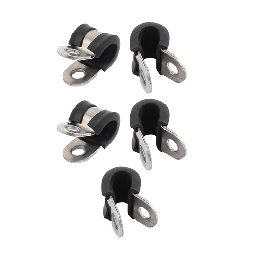 5pcs 8mm bordée caoutchouc - r,