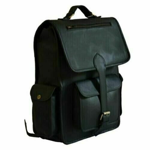 Sac dos en cuir noir - 16,,,sac,