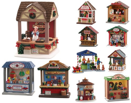 Lemax marchés noël - marchés, de