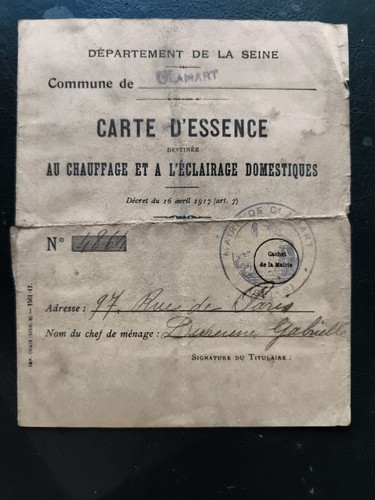 1917 1918 tickets - 1917-1918, de