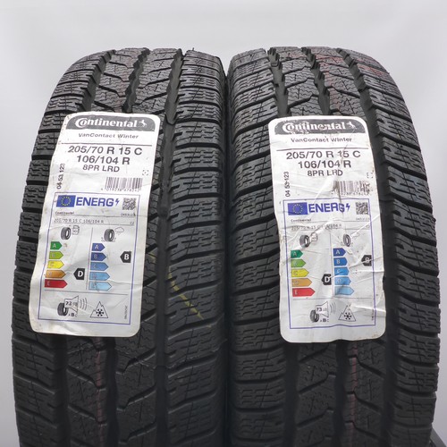 Pneus hiver continental - 2x,