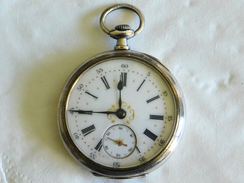 Montre gousset argent - argent, de