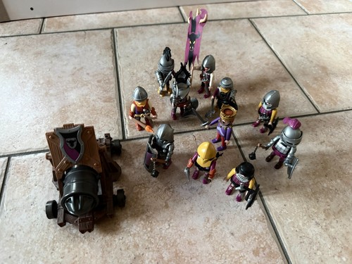 Chevaliers playmobil violets - chevaliers,