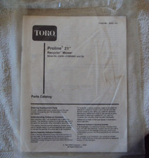2000 TORO PROLINE 21" Recycler