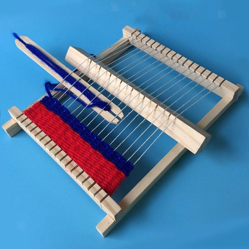 Métier tisser bois avec - tisser,