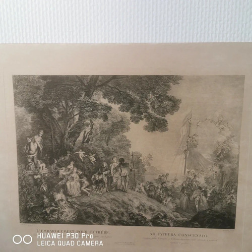 Belle estampe ancienne - , en