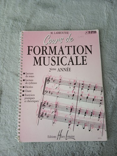 Cours formation musicale - cours, de