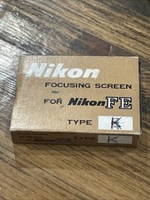 Nikon FE Verre de Visée Type