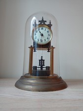 Wurth 400 day clock anniversary torsion clock under glass dome