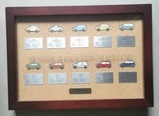 1958-1992  Subaru 360 R-2 REX VIVIO Badge Car Lapel Pin set of 10