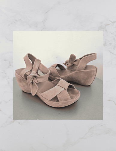 Sandales compensées cuir - compensées,